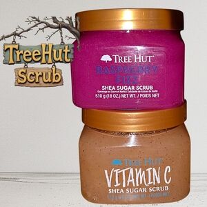 Tree Hut Body Scrubs Vitamin Shea Sugar Raspberry Fizz (BEA13)